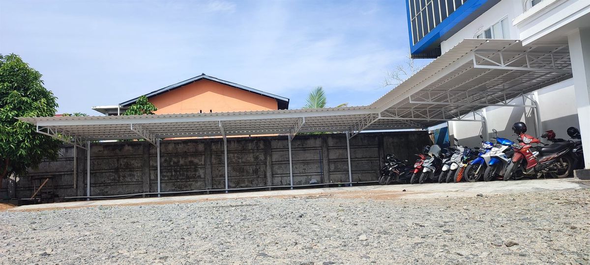 kanopi pak erik podomoro - Dokumentasi Proyek
